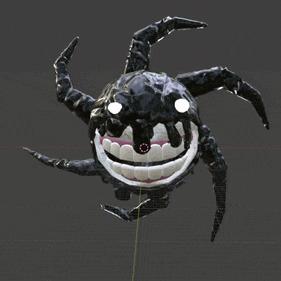 Screech Backbling animation loop