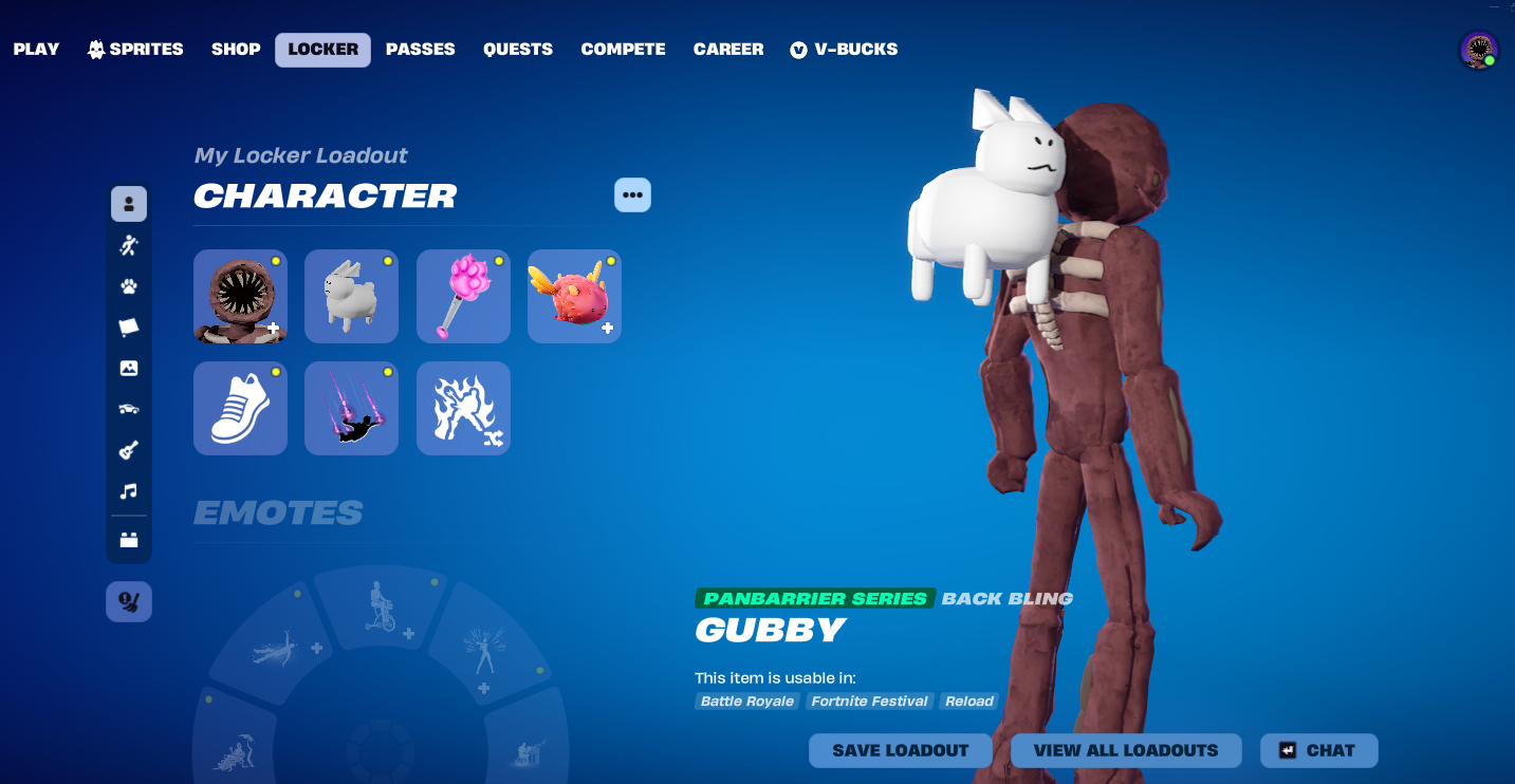 Fortnite x Doors Custom Cosmetics (concept)